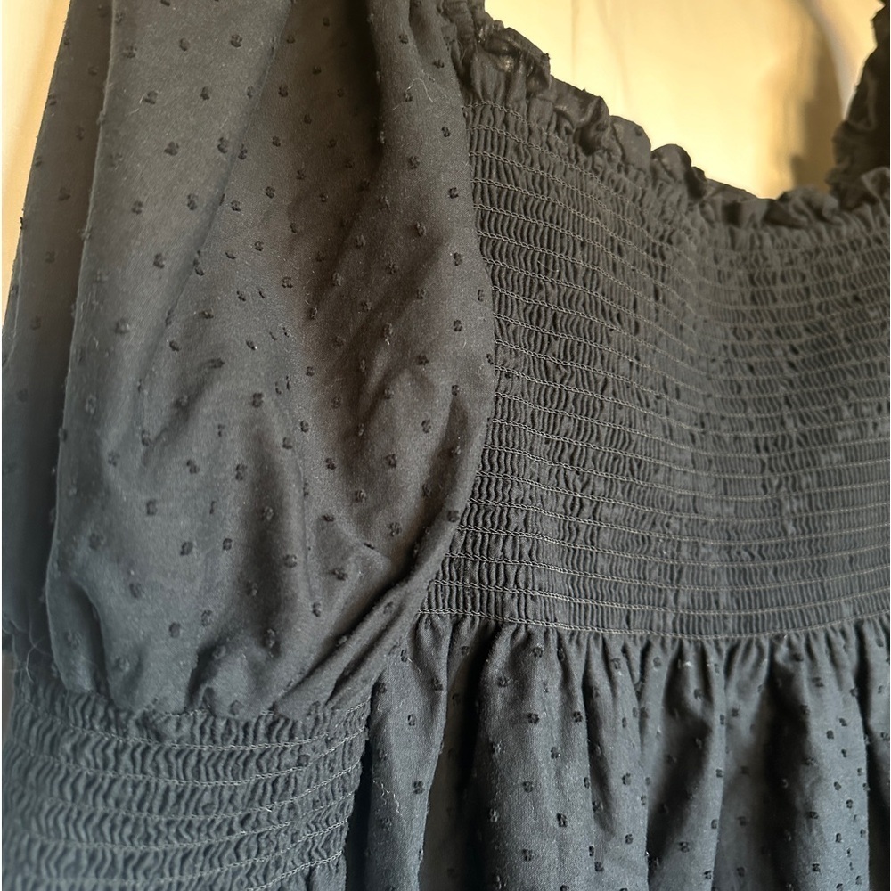 Little Black Babydoll Dress Size L - Picture 5 of 6
